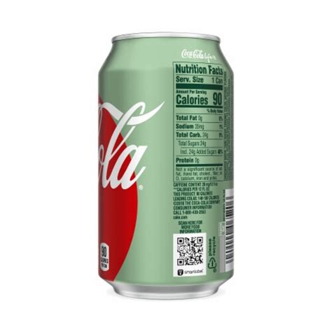 Coca Cola Life Reduced Calorie Cola Soda 12 Fl Oz Ralphs