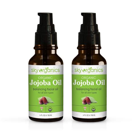 Sky Organics Jojoba Oil Unrefined Oil 100 Pure Cold