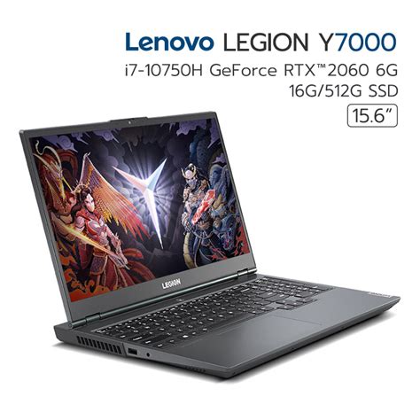Lenovo Legion Y7000 Gaming Laptop 2020 16G/512G SSD i7-10750H GeForce ...