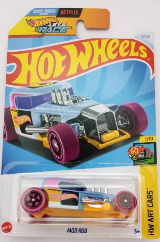 Hot Wheels Velocidade M Xima Mod Rod Lets Race Netflix Mercadolivre