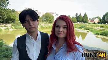 HUNT4K Miss Olivia Used Her Natural Tits And Sexy Body To Seduce A