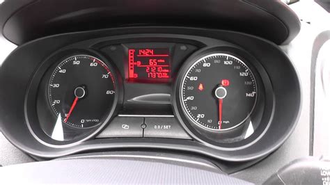 Seat Ibiza Mk5 Dash Warning Lights On Engine Start Up Ignition YouTube