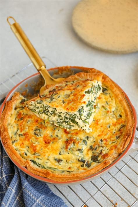 Spinazie Ricotta Quiche Makkelijk Recept Lekker En Simpel