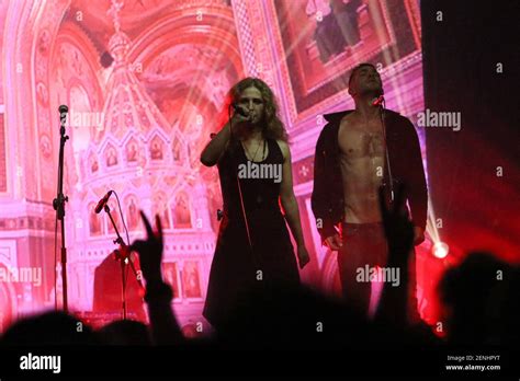 Gdansk Poland Rd August Russian Feminist Protest Punk Rock Group Pussy Riot Leading By