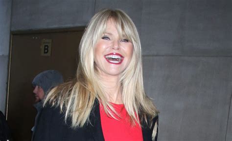 Christie Brinkley Sizzles In Red Hot Bikini During Tropical Valentine S Beach Day