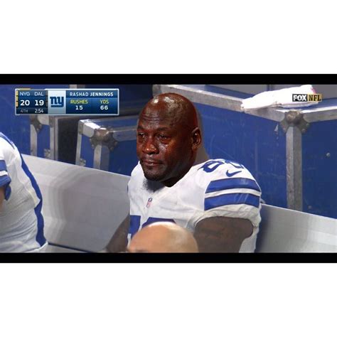 Cowboy Fans Right Now. #cryingjordanface #dallas #cowboys # ...