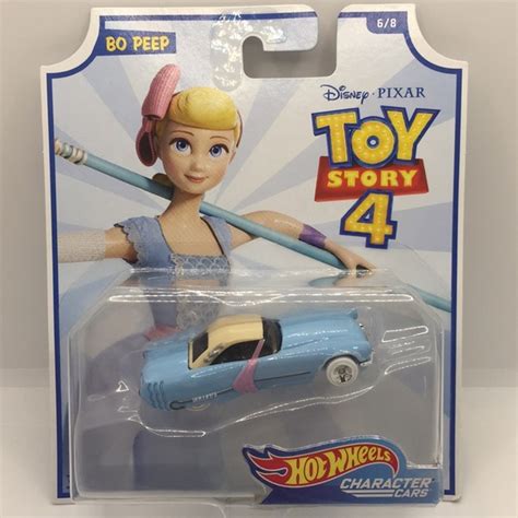 Hot Wheels Toys Hot Wheels Character Cars Disney Pixar Toy Story 4 Bo Peep New In Package