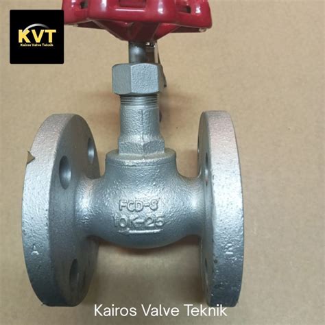 Jual Globe Valve Kitz Inch Jis K Cast Iron Fcd S Jakarta Barat