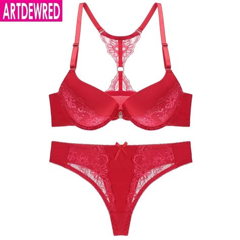 Sexy Bra Thong Set For Women Underwear Lingerie Female Intimates Brand