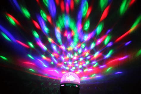 Music Active Dmx Crystal Ball Led Stage Lighting Club Disco Dj Party