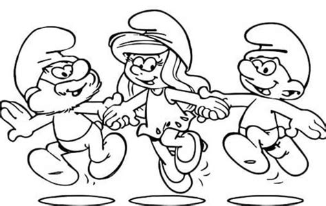 Desenhos Dos Smurfs Para Imprimir E Pintar Em Casa