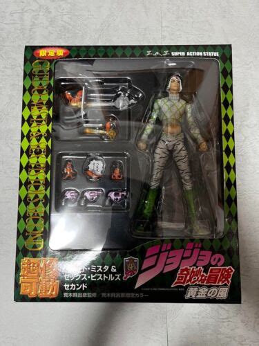 JoJo S Bizarre Adventure Super Action Statue Guido Mista Sex Pistols