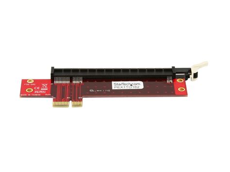 StarTech.com PCI Express X1 to X16 Low Profile Slot Extension Adapter ...