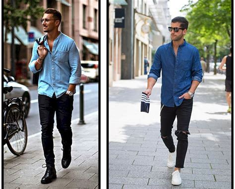 How To Wear Denim Shirt In Different Ways Beyoung Blog