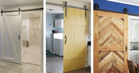 20 DIY Sliding Barn Door Plans – Crafts & DIY