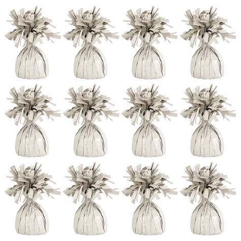 Matte Nude Foil Balloon Weights Pack Of 12 Partyrama