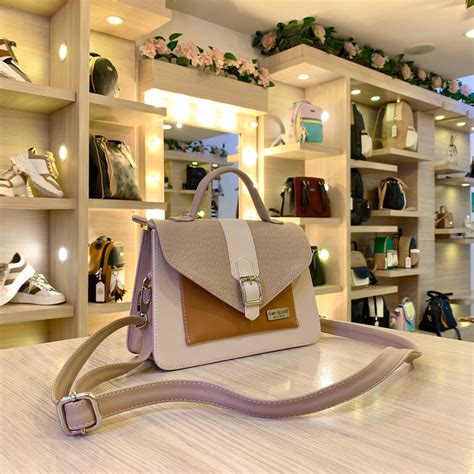 Bolso de Mano Pequeño Venecia Nude Combinado