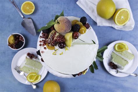 Naked Citrus Cake Summer Citrus