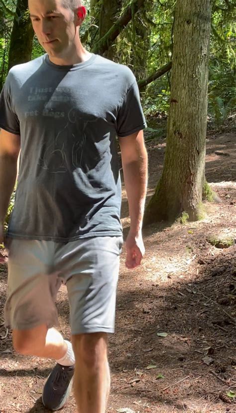 Thick Dick Dave On Twitter People Checking Out My Bulge On The Trail Gay Bulge