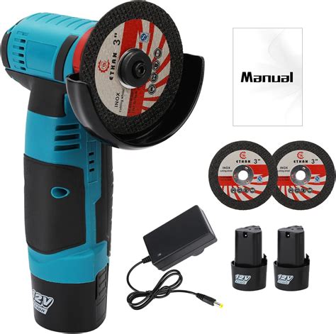 Cac V Cordless Angle Grinder Kit Inch Battery Powered Angle Grinder