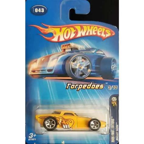 Hot Wheels Torpedoes First Editions Bullet Nose Universo Hot Wheels