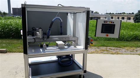 Hot Melt Glue Dispensing Machine For Automotive Parts Monarch Automation