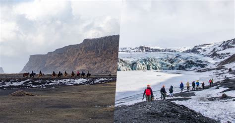 Glacier Hike & Black Beach Horse Riding Tour | Arctic Adventures
