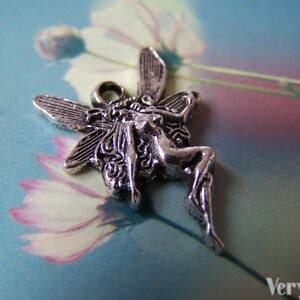20 Pcs Antique Silver Naked Fairy Charms Size 15x21mm A5325 Etsy