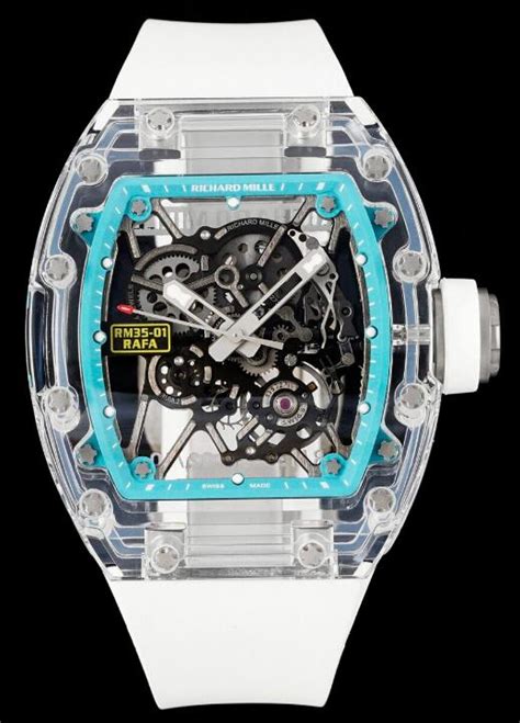 Replica Richard Mille Rm Rafael Nadal Tourbillon Sapphire Blue