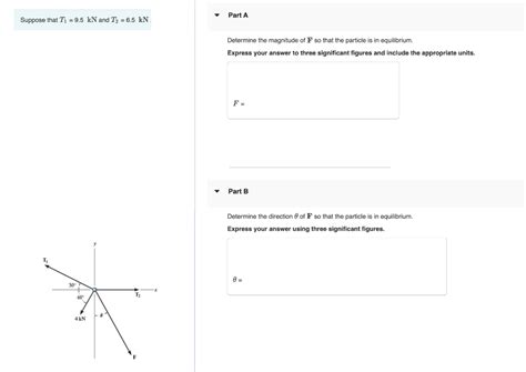 Solved Suppose that T1=9.5kN and T2=6.5kN. Part A Determine | Chegg.com