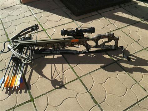 продам. блочный арбалет ифрит(интерлоптер) с оптическим прицелом 4х32