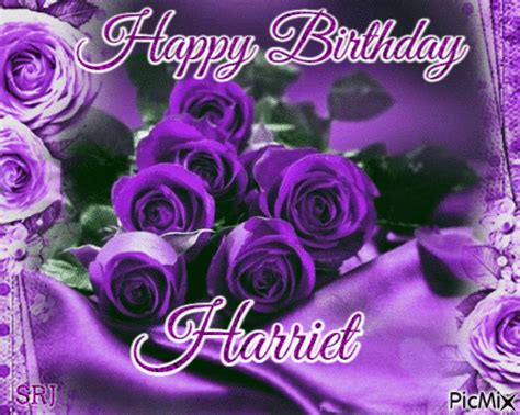 Happy Birthday Harriet Free Animated  Picmix