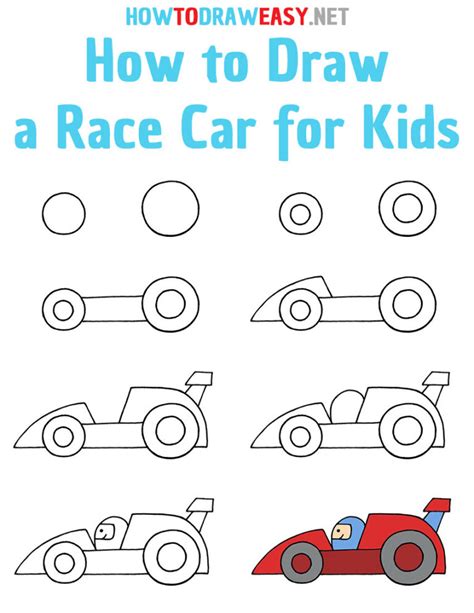 How To Draw A Nascar Car Swvrcca Autos