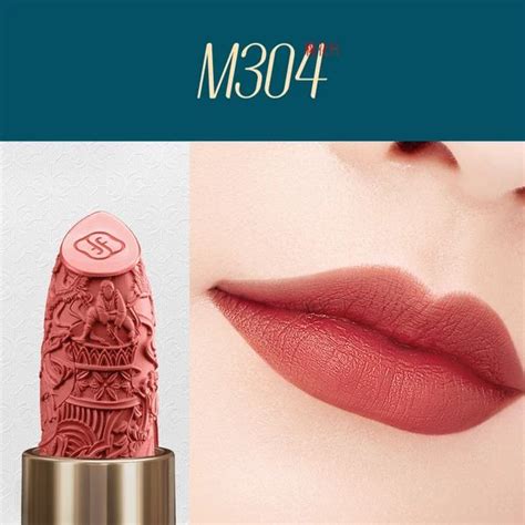 Blooming Rouge Porcelain Lipstick Lipstick Lipstick Case Light Skin