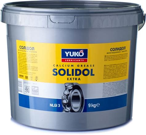 Смазка жировая Солидол YUKO цена 612 грн.