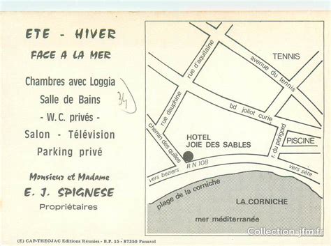 CPSM FRANCE 34 Sète Hotel Joie des Sables 34 herault sète