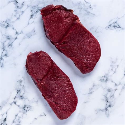 Buy Quality Wild Venison Haunch Steaks Online British Game Farmison