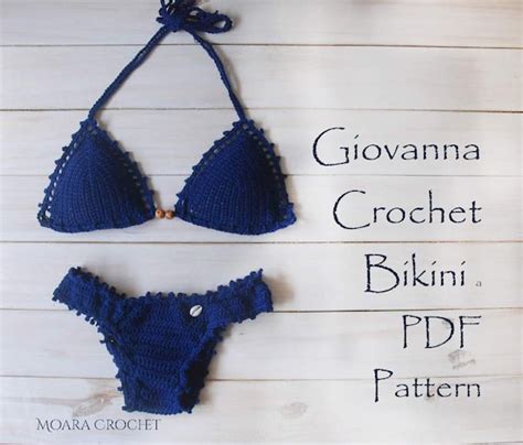 Crochet Bikini Pdf With HIDDEN ELASTIC Crochet Bikini Etsy UK