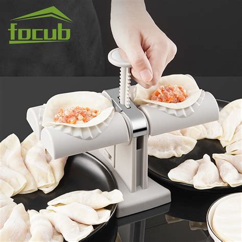 Household Automatic Dumpling Machine Double Head Dumplings Skin Maker