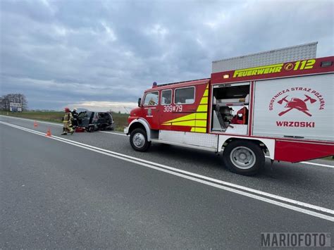 Wypadek Na Obwodnicy Opola Dwie Osoby Zabrane Do Szpitala