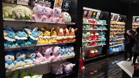 Pokemon Center Tokyo Tour January Many New Paldean Plushies Youtube