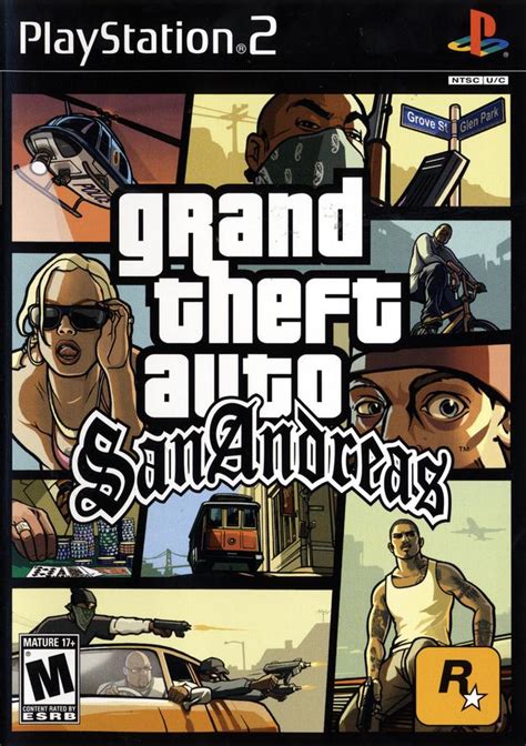 Grand Theft Auto San Andreas Sony Playstation 2 Game