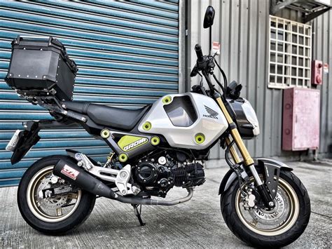 2022 Msx125 Grom 森協全段排氣管 後箱 原廠保固 小資族二手重機買賣 機車 重機在旋轉拍賣