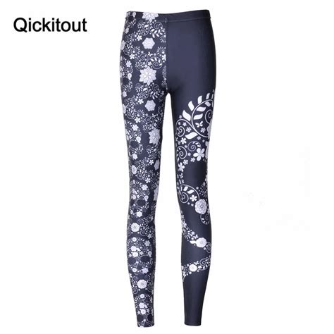 Buy Qickitout Leggings 2016 Summer New Styles Fashion Women Fitness Leggings