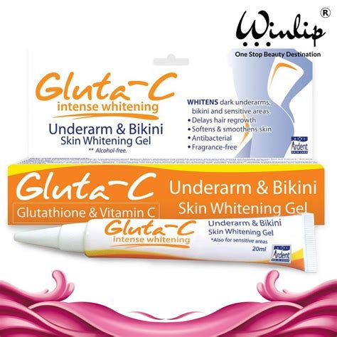 Natural Gluta C Intense Whitening Underarm And Bikini Gel Type Of Packaging Tube Packaging