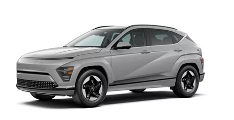 Cyber Gray 2024 Hyundai Kona Electric Pictures Hyundai Kona Electric