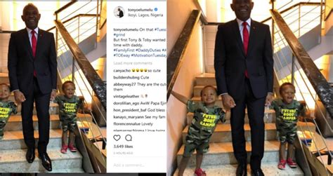 Billionaire Businessman Tony Elumelu Shares Adorable Photo Of Himself