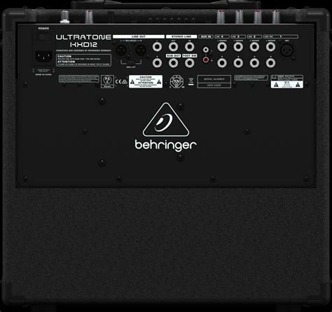 Behringer ULTRATONE KXD12 - комбоусилитель для клавишных инструментов и ...
