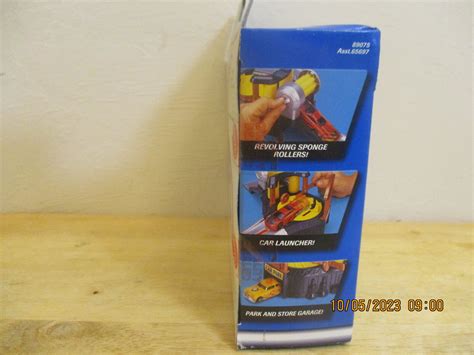 Sto N Go Detail Center Shoebox Flames Pr Post Playsets Side Hot Wheels