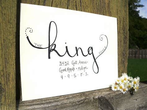 Handwritten Envelope Addressing Etsy
